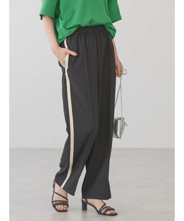 AMERICAN HOLIC サイドラインパンツ Black