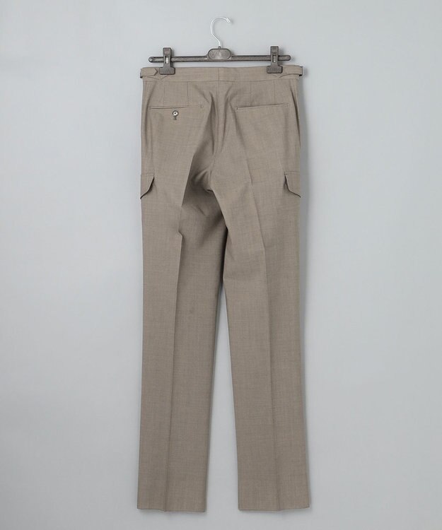 GOTAIRIKU ウォッシャブル ドレスカーゴパンツ ベージュ系