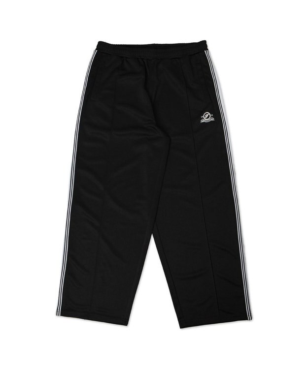 WEGO 別注FILAライントラックパンツ ブラック
