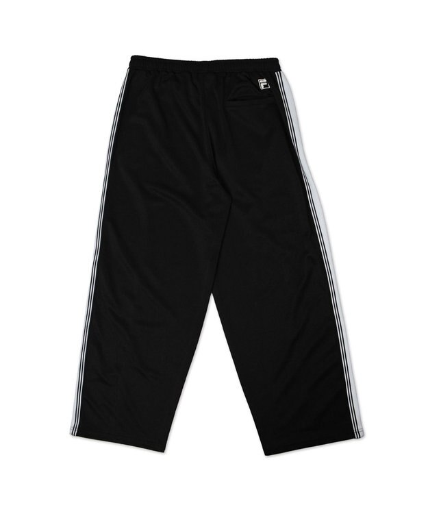 WEGO 別注FILAライントラックパンツ ブラック