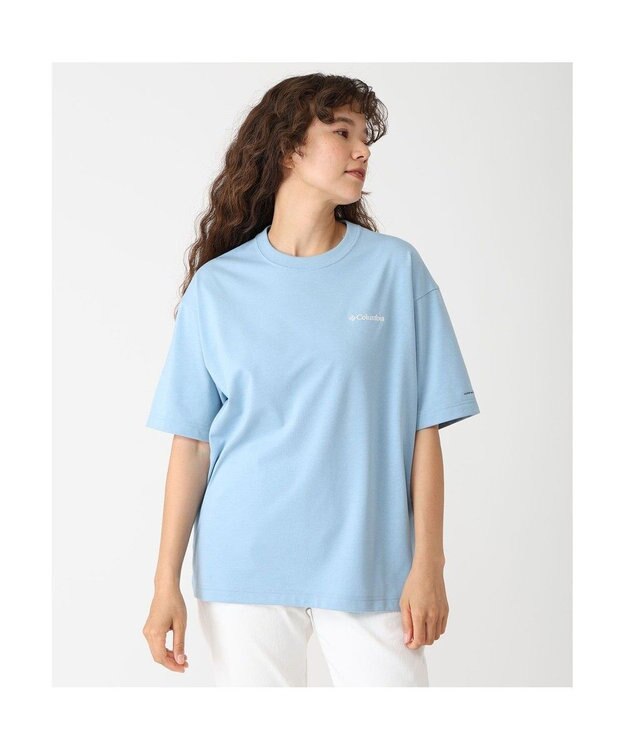 Columbia Columbia/ スタックブルックグラフィックショートスリーブTシャツ /コロンビア Ripple Blue