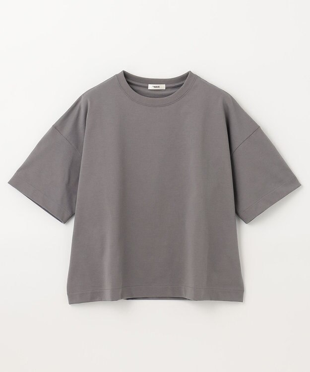 NAVE 【ReNAVE 接触冷感・UVカット・洗える】ファンクションＴシャツ グレー