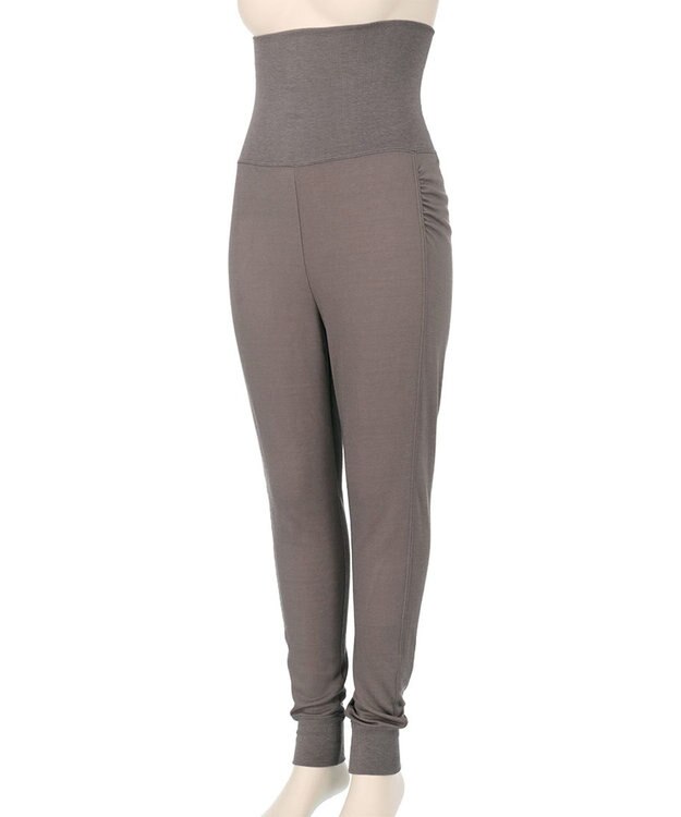 ワコール／睡眠科学 ボトムス 長ズボン あたたかい 吸湿発熱性(本体) 熱を逃がしにくい設計(裾) YEY032 睡眠科学／ワコール ブラウン