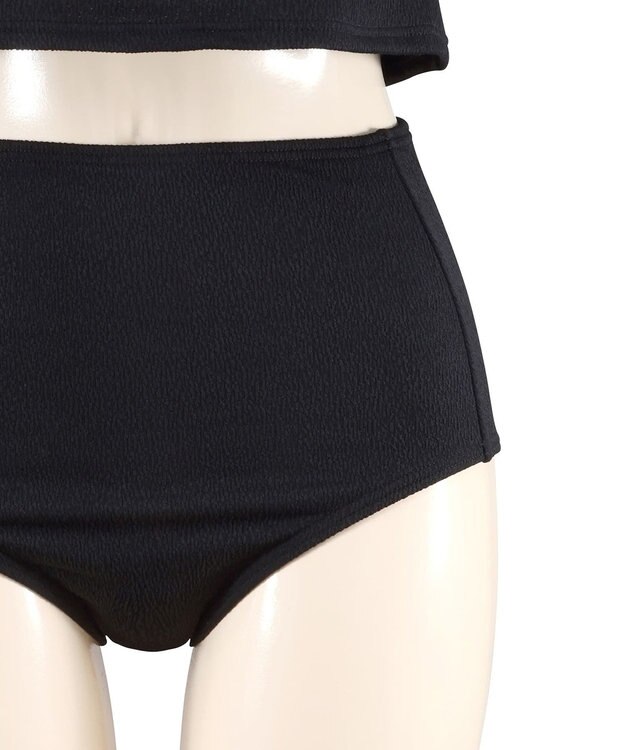 San-ai Resort（三愛水着楽園） 【WEB限定】ニットレーストップス付き4点セット水着 オフホワイト