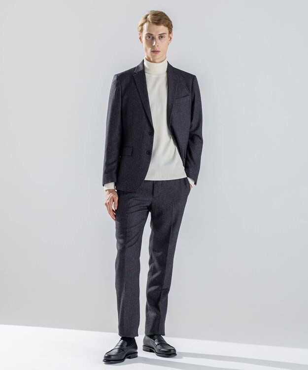 JOSEPH HOMME 新素材【セットアップ対応】カラーネップストレッチ 　テーラードジャケット グレー系