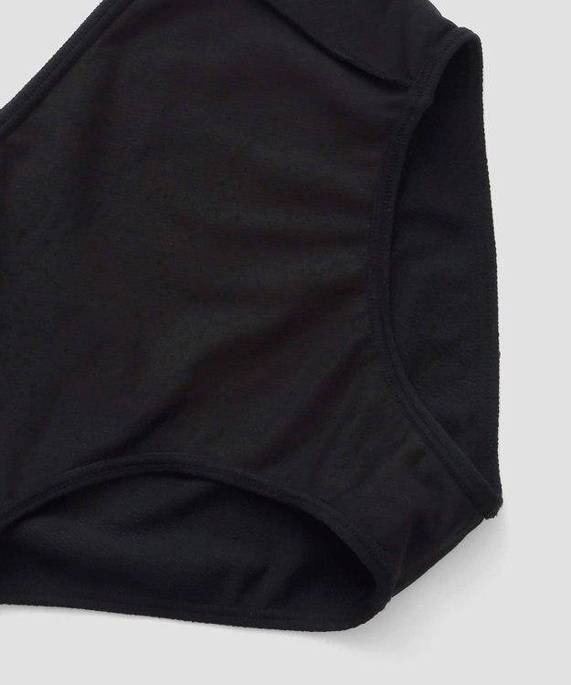 San-ai Resort（三愛水着楽園） 【WEB限定】ニットレーストップス付き4点セット水着 オフホワイト