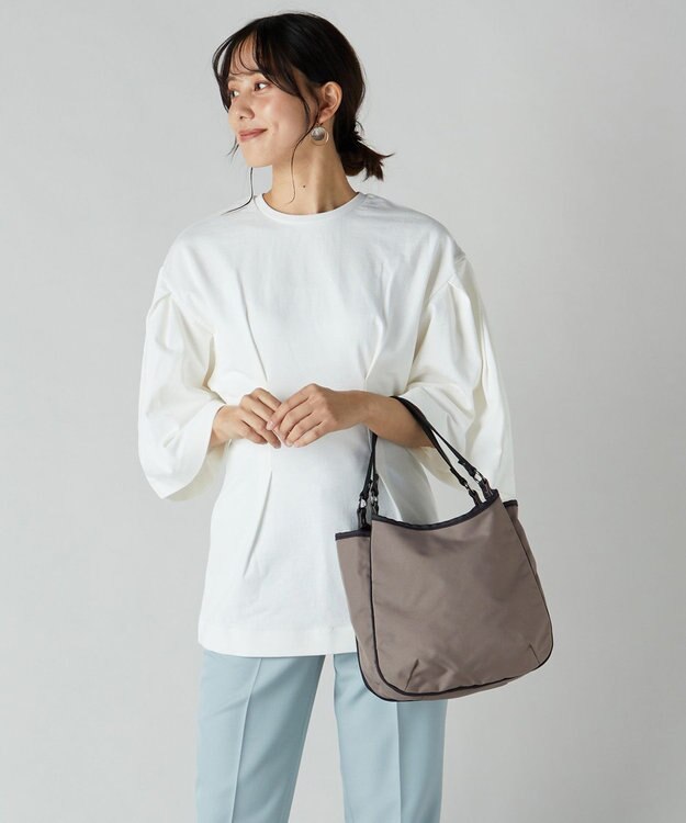 Y'SACCS 【Y’SACCS vous et】 縦型3層トート グレージュ