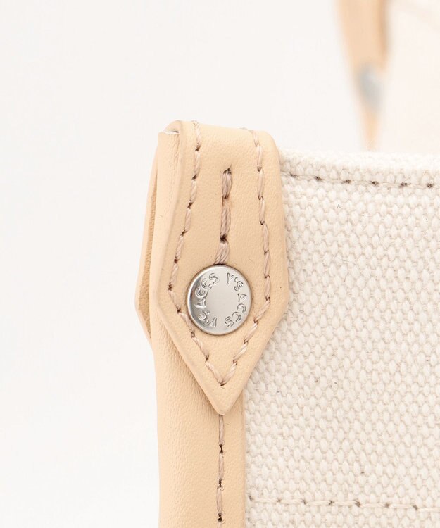 Y'SACCS バインダーキャンバスA4トートバッグ ナチュラル