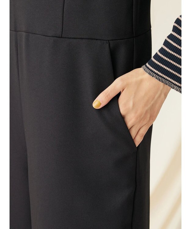 CRAFT STANDARD BOUTIQUE 【イージーケア】サロペット Black