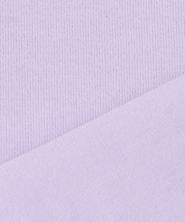 23区 【洗える】カラーロゴ Tシャツ ライラック系