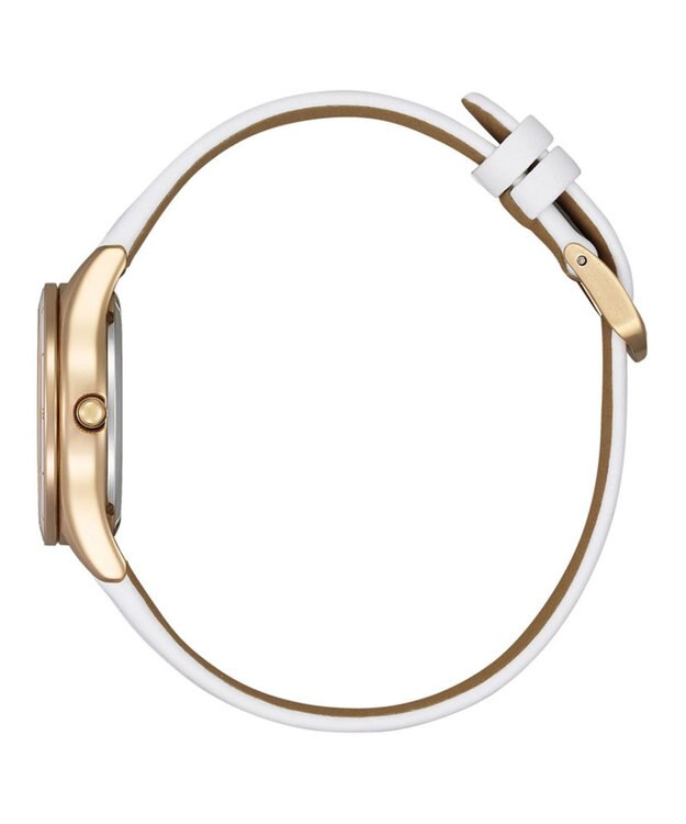 CITIZEN 【電池交換不要 ソーラーテックウオッチ】wicca「ACTIVE LINE」KH3-762-10 ウォームゴールド ホワイト ウォームゴールド