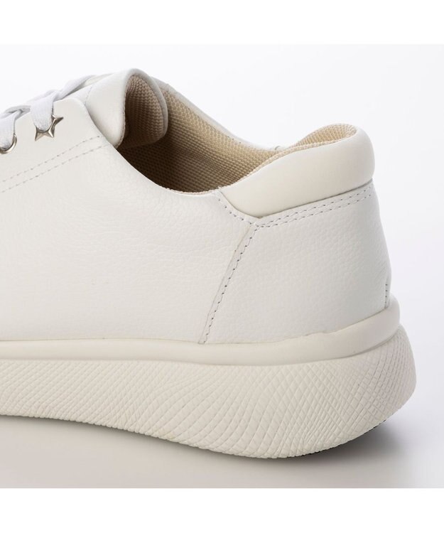 MODE ET JACOMO <MODE ET JACOMO>【軽量】レースアップ厚底スニーカー ホワイト