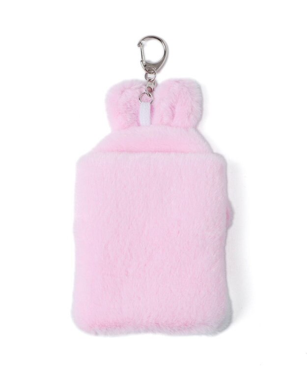 WEGO ふわふわぬいカードホルダーキーホルダーA 柄1