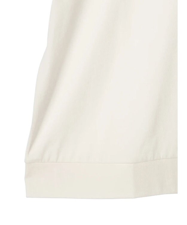 Green Parks フレンチスリーブ抜け襟カットプルオーバー Off White