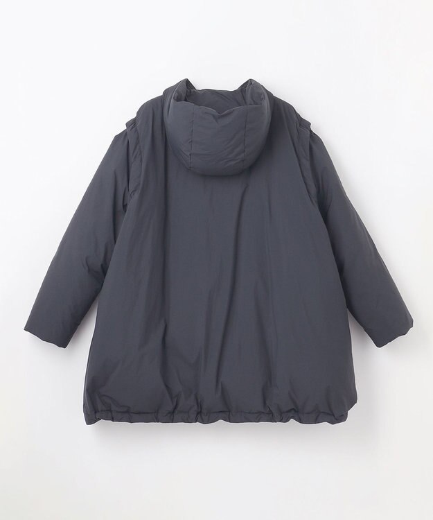 NAVE 【Nave】ナイロンタフタ ダウンコート ブラック系