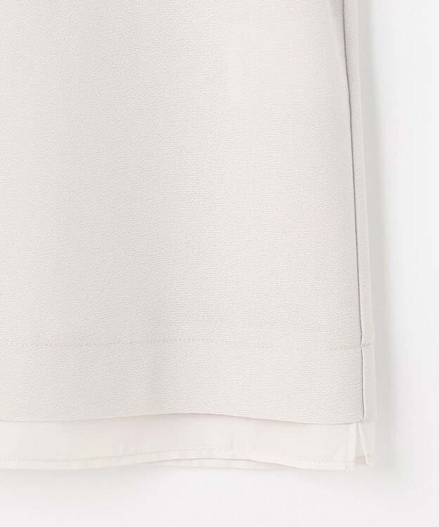 自由区 ストレッチアムンゼン Tブラウス ベージュ