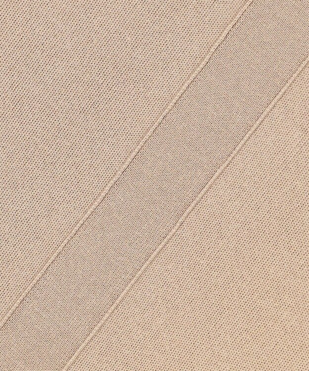 ICB L コットンポリエステルスムース ニットスカート クレイカーキ