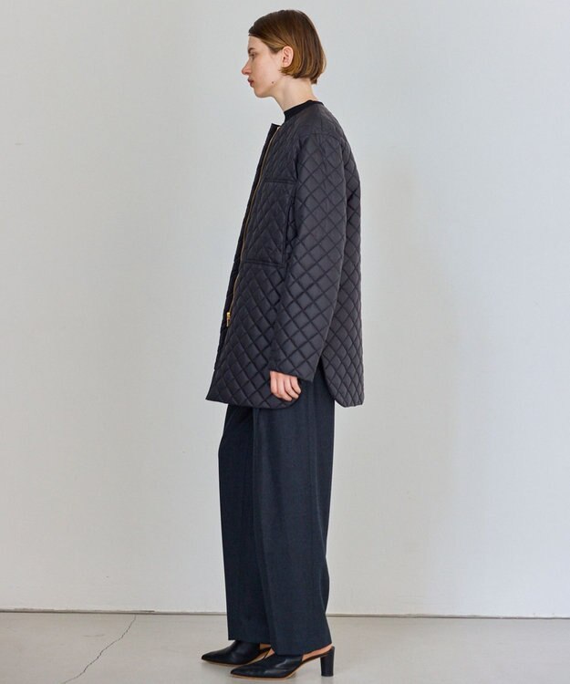 BEIGE， 【WEB限定・洗える】COINTET / 中綿キルティングコート Black