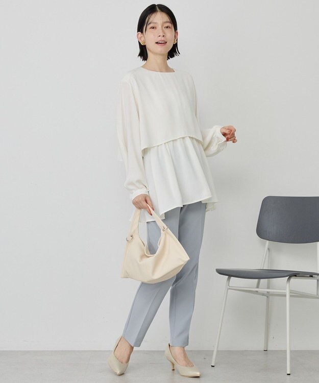 AMERICAN HOLIC 美・美・美テーパードパンツ Light Gray