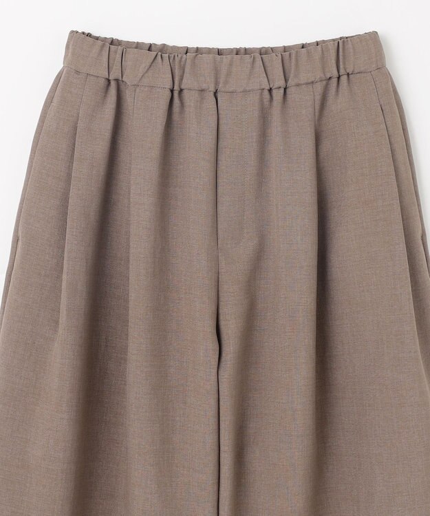 ANY 【2SET/洗濯機可】テックリネンキャミソール×パンツセットアップ モカ