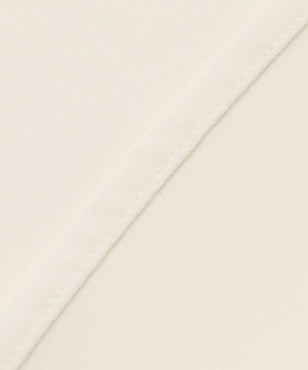 組曲 【WEB限定】ボウタイ付きフリルカラー ブラウス アイボリー系