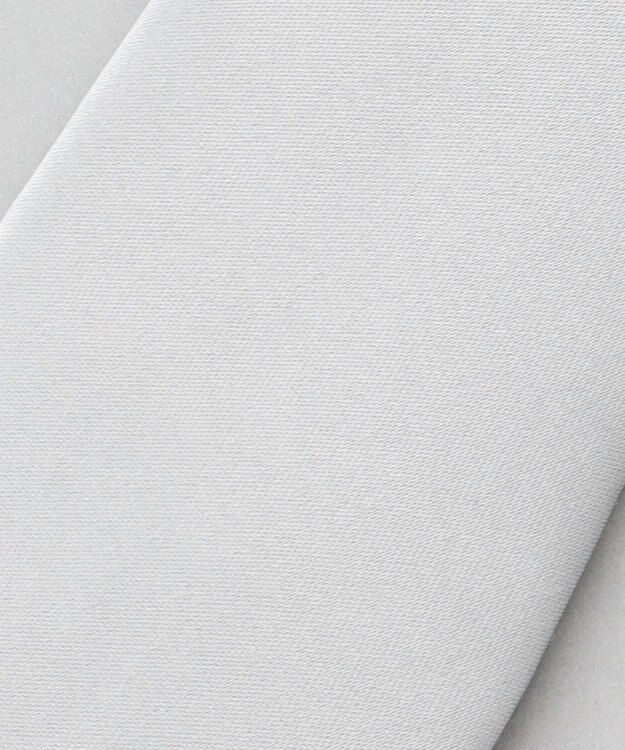 GOTAIRIKU 【WEAR BLACK】フォーマル用_サテン無地 ネクタイ アイボリー系