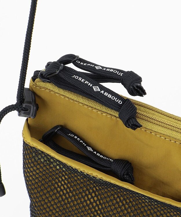 JOSEPH ABBOUD MOUNTAIN 【UNISEX】ECO撥水 サコッシュ イエロー系