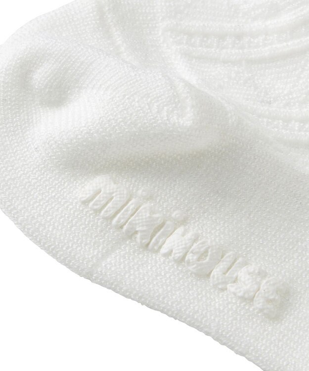 MIKI HOUSE HOT BISCUITS 【ミキハウス】【7-21cm】 レース付きソックス 白