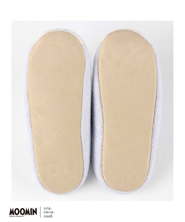 une nana cool 【MOOMIN × une nana cool 】なめらかふわもこルームシューズ PU