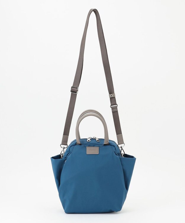 Y'SACCS 【ナイロンタフタ】トラベル2WAYミニボストン ブルー