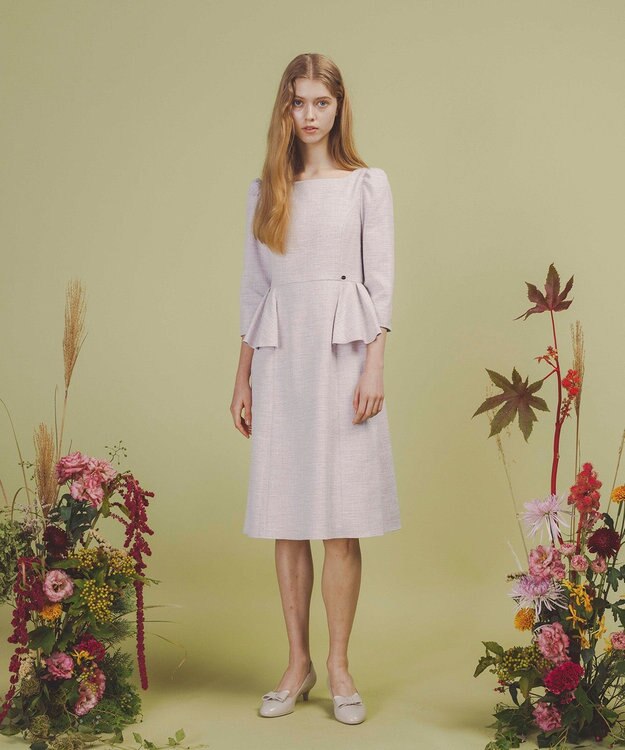 TOCCA 【WEB限定カラーあり・洗える・消臭】FLAPFLAP ドレス [WEB限定]ピンク系