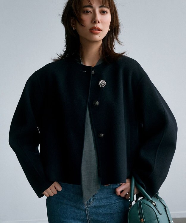 23区 ビジューブローチ シルバー系