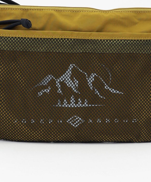 JOSEPH ABBOUD MOUNTAIN 【UNISEX】ECO撥水 サコッシュ イエロー系