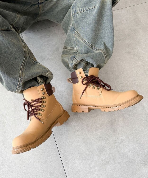 WEGO Mトレッキングブーツ キャメル