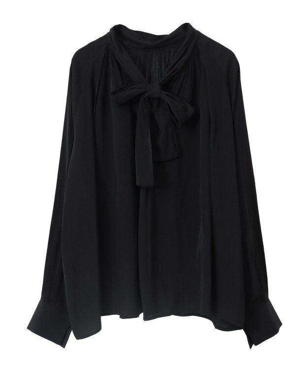 CRAFT STANDARD BOUTIQUE ２ＷＡＹボウタイブラウス Black