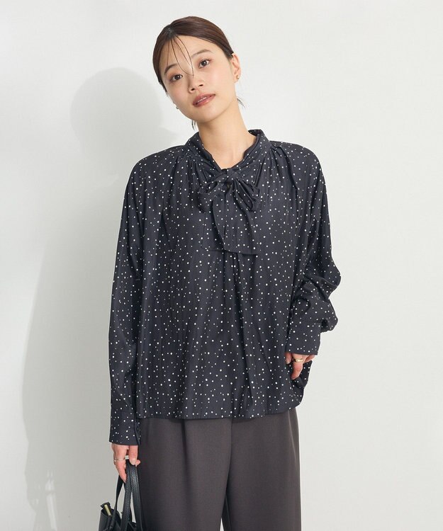 CRAFT STANDARD BOUTIQUE ２ＷＡＹボウタイブラウス Dot
