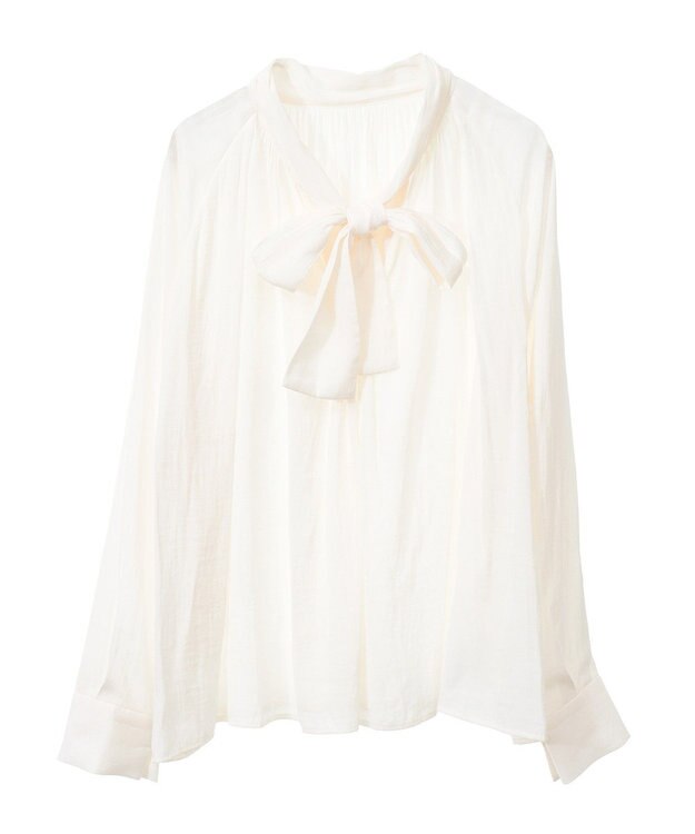 CRAFT STANDARD BOUTIQUE ２ＷＡＹボウタイブラウス Ivory