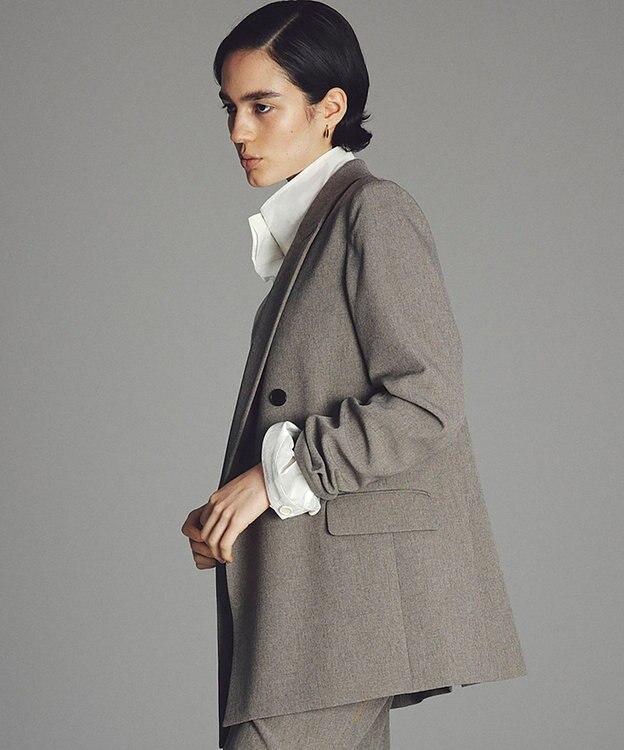 uncrave シアーオーガンジー ミリタリーブルゾン オフ