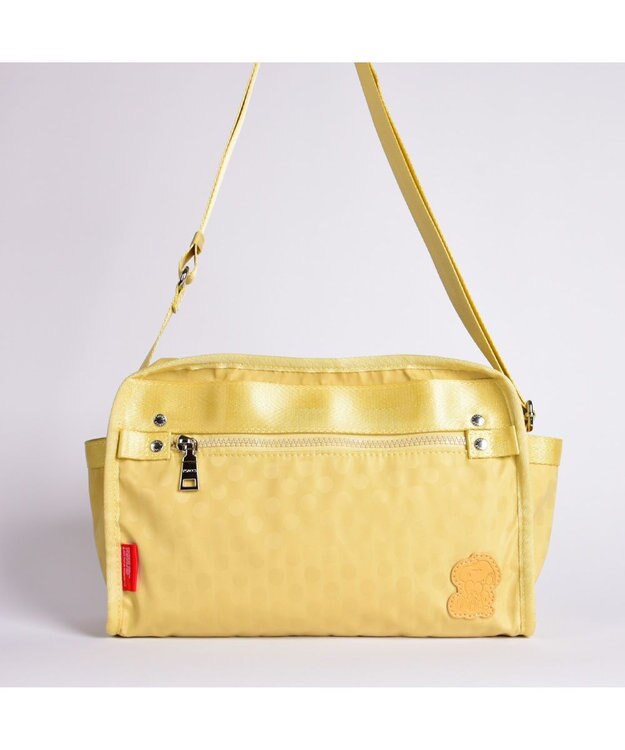 Y'SACCS 【PEANUTSコラボ】SNOOPY（スヌーピー） Polka Dots ショルダー イエロー