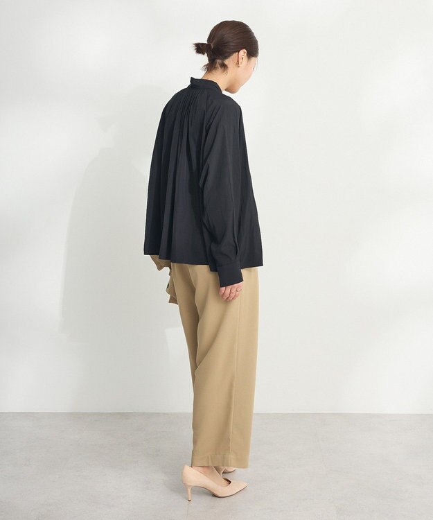 CRAFT STANDARD BOUTIQUE ２ＷＡＹボウタイブラウス Black