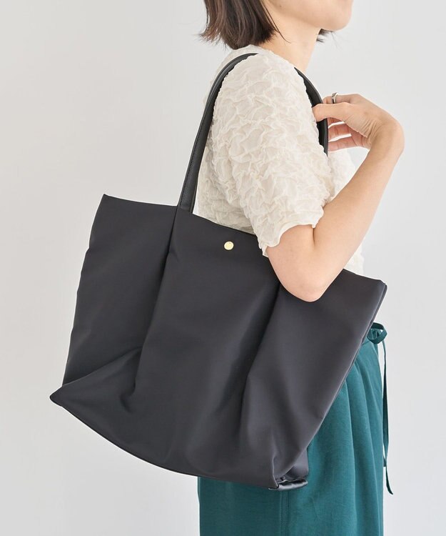 Green Parks ・Ｌｅｇａｔｏ　Ｌａｒｇｏ　肩楽Ａ４トート Black