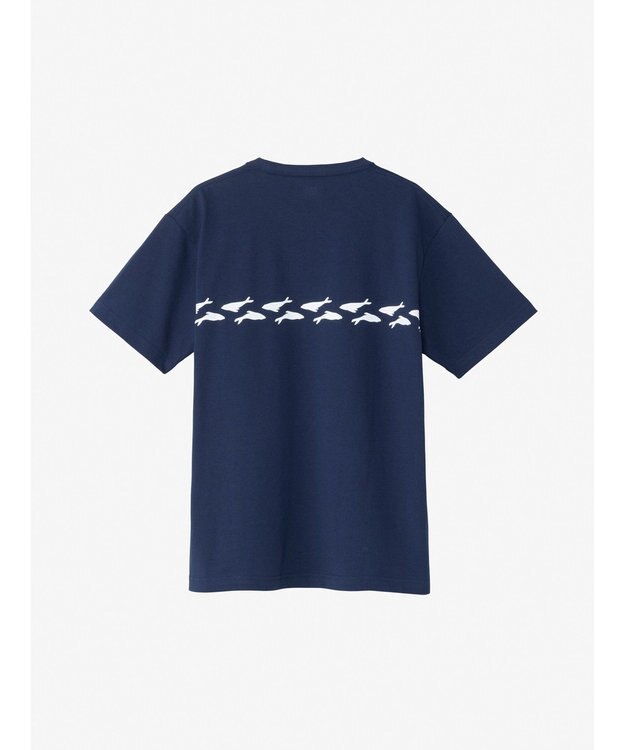 HELLY HANSEN ショートスリーブラウンドシールティー オーシャンネイビー