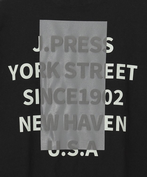 J.PRESS YORK STREET 【UNISEX】グラフィックTシャツ ブラック系