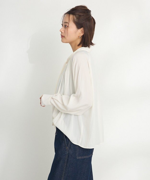 CRAFT STANDARD BOUTIQUE ２ＷＡＹボウタイブラウス Ivory