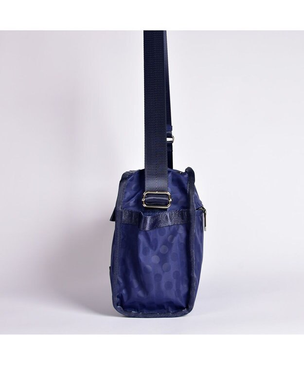 Y'SACCS 【PEANUTSコラボ】SNOOPY（スヌーピー） Polka Dots ショルダー ネイビー