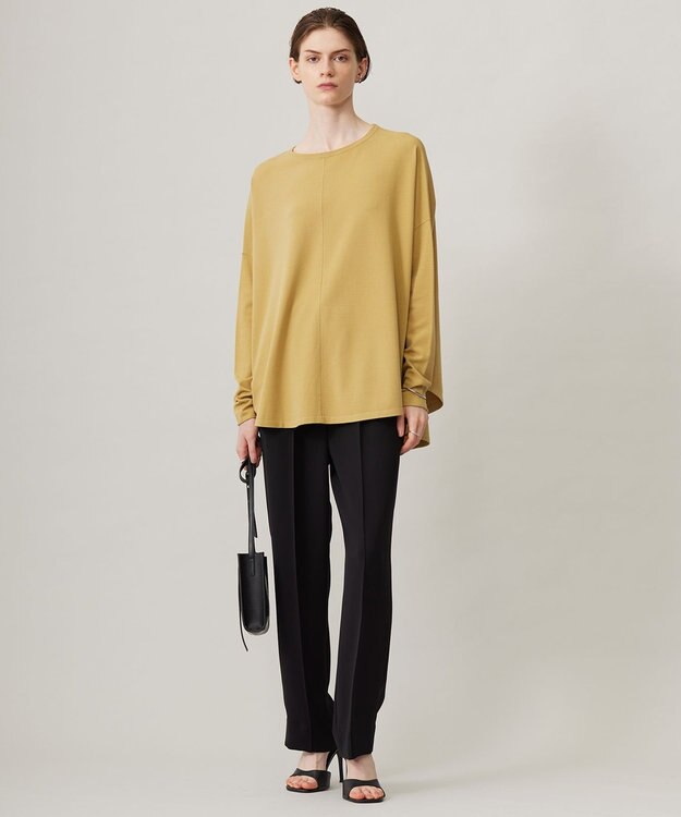 ICB 【洗える】 ヴィスコースワイド プルオーバー クレイベージュ系