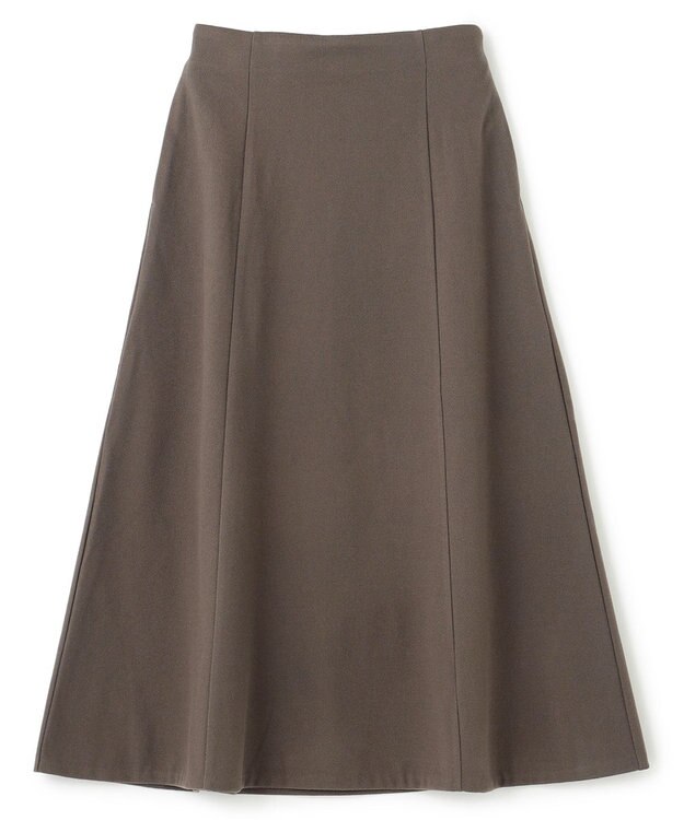 UNFILO ウールライクジャージー スカート モカ