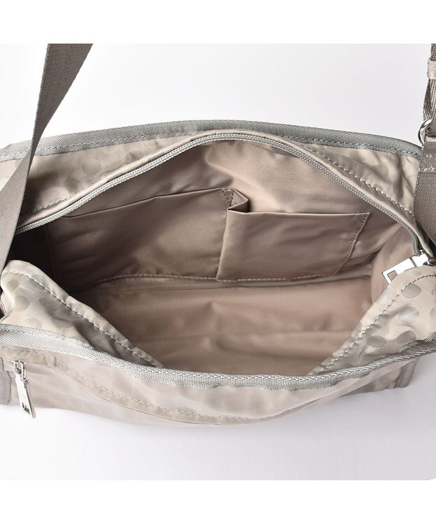 Y'SACCS 【PEANUTSコラボ】SNOOPY（スヌーピー） Polka Dots ショルダー グレージュ