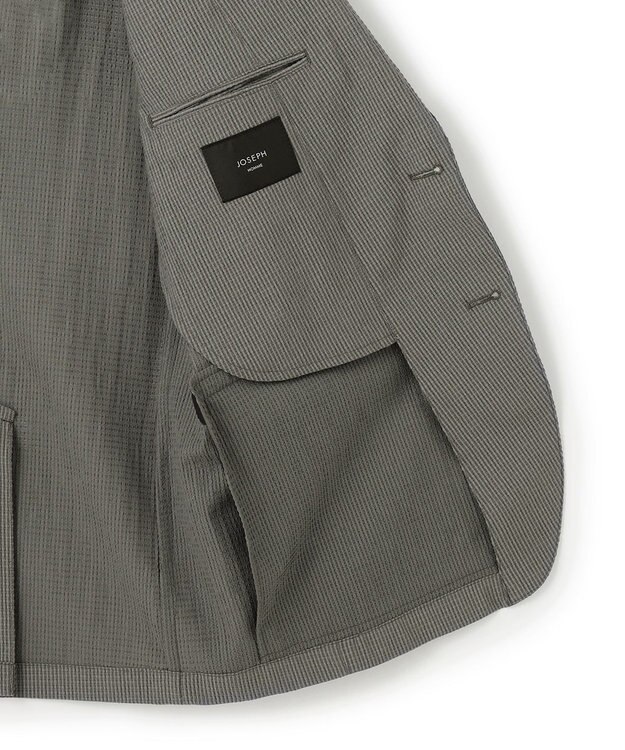 JOSEPH HOMME ＜新色追加＞新型・新素材【通気性/ストレッチ】トリコサッカーストレッチ　 ジャケット 【追加カラー】グレー系