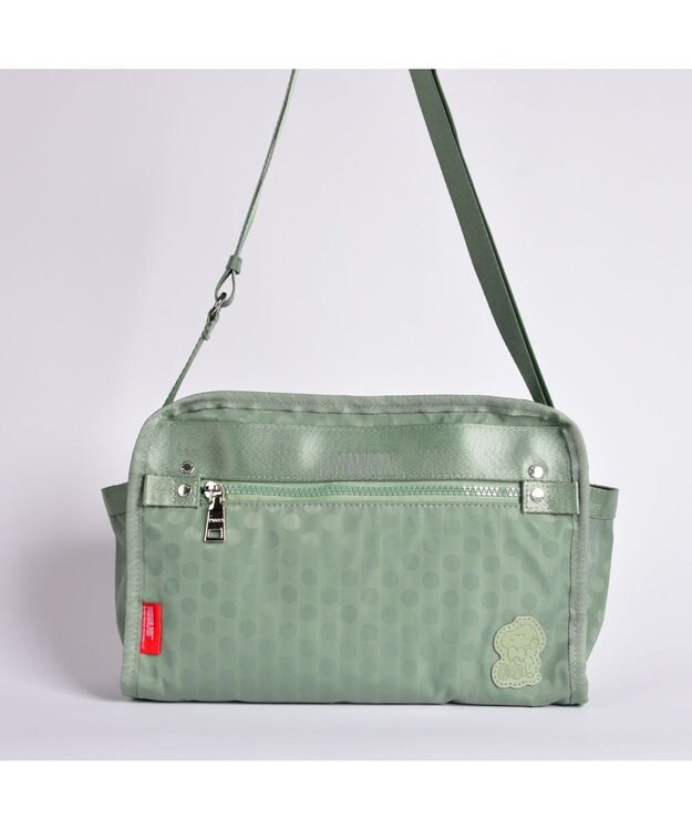 Y'SACCS 【PEANUTSコラボ】SNOOPY（スヌーピー） Polka Dots ショルダー ライトグリーン